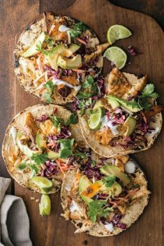 Grilled Tilapia Tacos - Collection Of The Best Delicious Tilapia Recipes