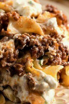 Hamburger Cheese Bake - 30 Best Easy And Delicious Baked Recipes