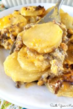 Hamburger Potato Casserole - Ground Beef Recipes To Vary Your Meal