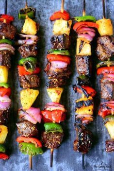 Hawaiian Steak Kabobs - Best Easy And Delicious Kabob Recipes That You Should Not Miss