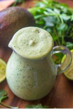 Healthy Creamy Avocado Cilantro Lime Dressing - 30 Best Ways To Make With Avocado