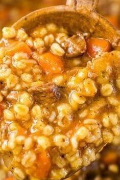 Hearty Beef Barley Soup - Ground Beef Recipes To Vary Your Meal