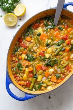 Hearty Vegan Lentil Soup - 30 Easy And Delicious Vegetable Soup Recipes