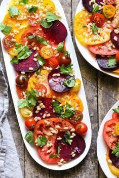 Heirloom Tomato Beet Salad - Quick and Delicious Tomato Recipes