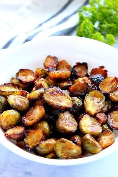 Honey Balsamic Roasted Brussels Sprouts - 30 Best Easy And Delicious Brussels Sprouts Recipes For Your Meals