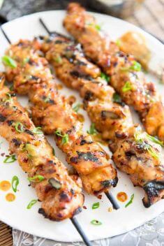 Honey Dijon Chicken Skewers - Best Easy And Delicious Kabob Recipes That You Should Not Miss