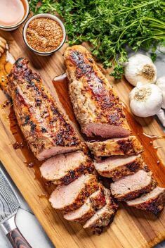 Honey Dijon Garlic Roasted Pork Tenderloin - Top-Rated Pork Tenderloin Recipes