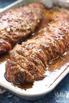 Honey Dijon Pork Tenderloin - Top-Rated Pork Tenderloin Recipes