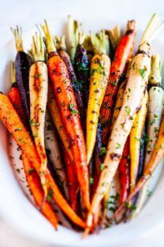 Honey Garlic Roasted Carrots - Roasted Carrot: Easy And Delicious Side Dishes