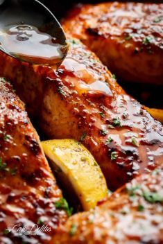 Honey Garlic Salmon - Top-Rated Salmon Recipes For Your Dinner