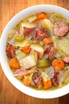 Instant Pot Kielbasa Cabbage Potato Soup - Quick And Delicious Cabbage Recipes