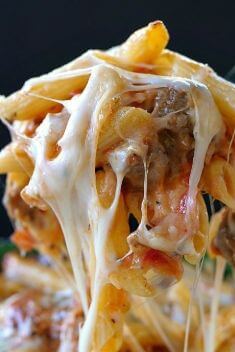 Italian Sausage Penne Casserole - Sausage Pasta: Delicious Dishes To Vary Your Daily Meal