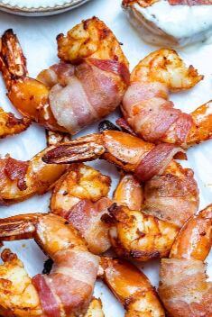 Keto Bacon Wrapped Shrimp - Collection Of 30 Bacon Recipe That You Can Vary Your Meal
