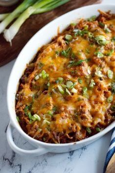 Keto Mexican Spaghetti Casserole - Crazy Good Spaghetti Recipes