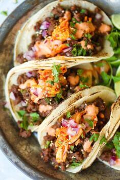 Korean Beef Tacos - Best Easy And Delicious Taco Recipes For Your Meal