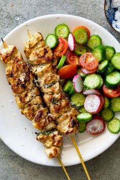 Lemon Chicken Skewers - 30 Of The Best Healthy Recipes