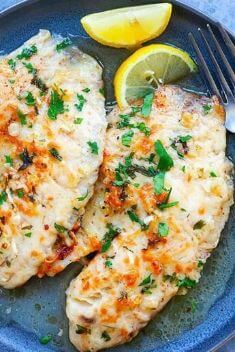 Lemon Parmesan Tilapia - Collection Of The Best Delicious Tilapia Recipes