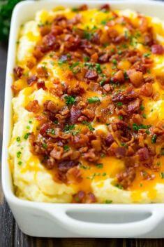Loaded Mashed Potato Casserole - Collection of The Best Delicious Mashed Potato Recipes