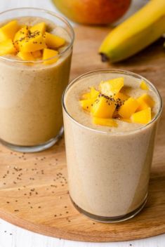 Mango Banana Smoothie - Delicious Dishes Made From Mango