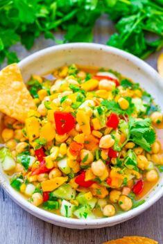 Mango Chickpea Salad - Delicious Dishes Made From Mango