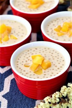 Mango Sago with Coconut Milk - Delicious Dishes Made From Mango