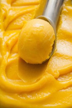 Mango Sorbet - Delicious Dishes Made From Mango