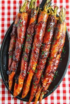 Maple Glazed Bacon Wrapped Roasted Carrots 1 - Roasted Carrot: Easy And Delicious Side Dishes