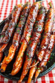 Maple Glazed Bacon Wrapped Roasted Carrots - Collection Of 30 Bacon Recipe That You Can Vary Your Meal