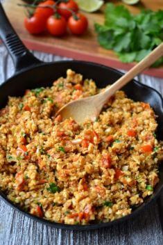 Mexican Cauliflower Rice - Collection of Best Delicious Rice Recipes