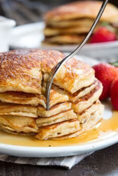 Paleo Buttermilk Pancakes - Homemade Pancake Recipes For You
