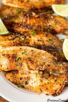 Pan Seared Tilapia 1 - Collection Of The Best Delicious Tilapia Recipes