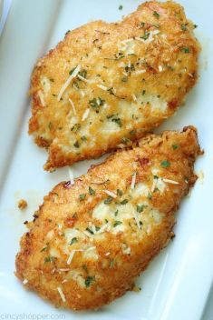 Parmesan Crusted Chicken - Chicken Breast: Easy And Delicious Dishes