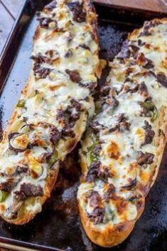 Philly Cheese Steak Cheesy Bread - "Must-Try" Steak Recipes For Your Dinner