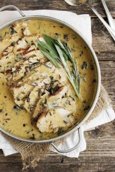 Pork Loin with Wine and Herb Gravy - Top-Rated Pork Tenderloin Recipes