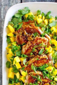 Pork Tenderloin with Mango Lime Salsa - Delicious Dishes Made From Mango