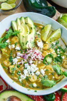 Pozole Verde de Pollo Green Mexican Hominy and Chicken Soup - Top-Rated Chicken Soup Recipes That You Should Save On Hand