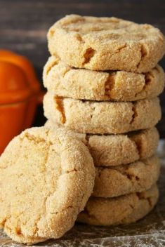 Pumpkin Cheesecake Cookies - Delicious Cakes Made With Pumpkin