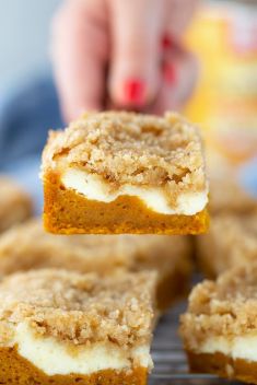 Pumpkin Cream Cheese Crumb Cake - Delicious Cakes Made With Pumpkin
