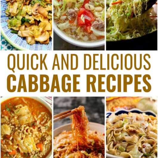 Quick And Delicious Cabbage Recipes