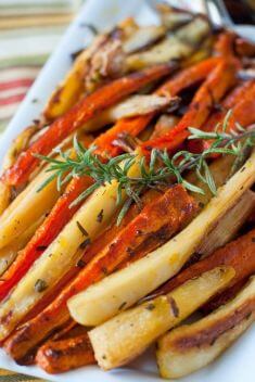 Roasted Carrots and Parsnips - Roasted Carrot: Easy And Delicious Side Dishes