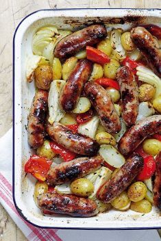 Roasted Sausage And Potato Supper - 30 Best Delicious Sausage Recipe That You Will Fall In Love