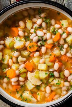 Rustic Autumn Vegetable Soup - 30 Easy And Delicious Vegetable Soup Recipes