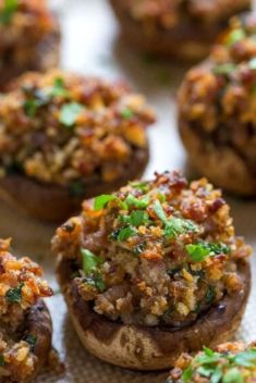 Sausage Stuffed Mushrooms - Collection Of 30 Best Delicious Stuffed Mushroom Recipes