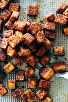 Sheet Pan BBQ Tofu - 30 Of The Best Easy And Delicious Tofu Recipes To Vary Your Daily Meal