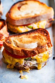 Sheet Pan Sourdough Tuna Melts - 30 Of The Best Tuna Recipes That You Should Save On Hand