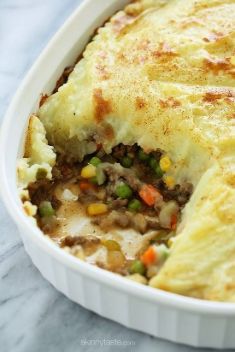 Shepherd’s Pie Lightened Up - 30 Best Easy And Delicious Baked Recipes
