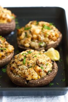 Shrimp Stuffed Portobello Mushrooms - Collection Of 30 Best Delicious Stuffed Mushroom Recipes