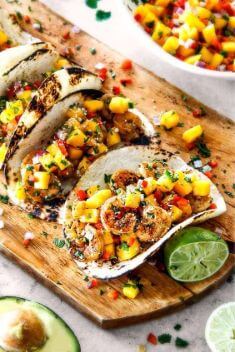 Shrimp Tacos - Delicious Dishes Made From Mango