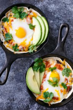 Skillet Huevos Rancheros - 30 Easy And Delicious Egg Recipes
