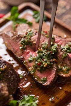 Skirt Steak with Chimichurri - "Must-Try" Steak Recipes For Your Dinner